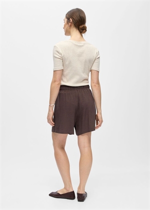 Sanne hw wide shorts Seal Brown Object 